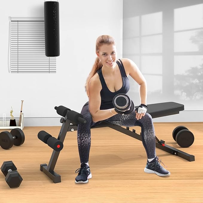 Weight Bench Workout Bench for Home Gym Adjustable 660LBS