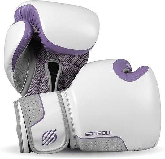 Sanabul Hyperstrike Boxing Gloves for Women, Kickboxing MMA Muay Thai Gloves, Training Sparring Punching Heavy Bag.