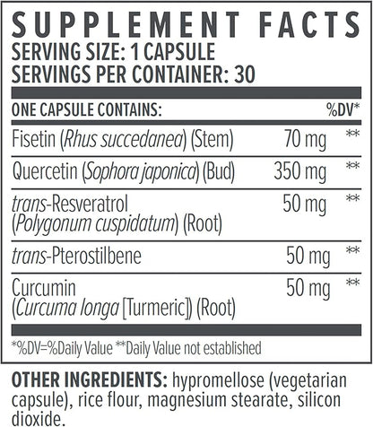 bioTE Nutraceuticals - SENOLYTIC Complex - Antioxidants + Healthy Aging (30 Capsules)