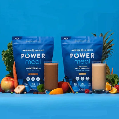 Nature's Sunshine Power Meal, Superfood Whole Body Meal (Chocolate)