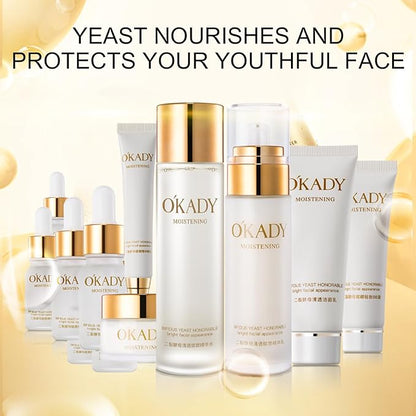 Anti Aging Skin Care Sets Gentle Skin,Care Travel Kit,cleanser,Toner, Face Serum,Eye Cream,Face Cream Facial Skin Care Sets & Kits for Wife Mom Women Girl Valentine's Day (12 Piece)