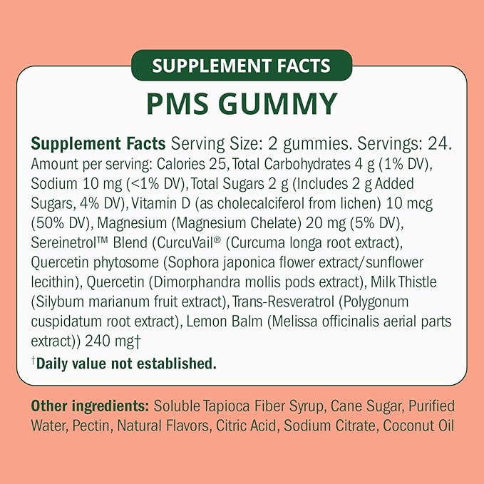 PMS Gummy Supplement