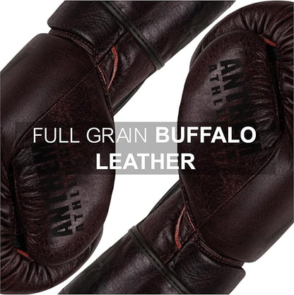Anthem Athletics Stormbringer Full Grain Leather Boxing Gloves Men Women Muay Thai Gloves 12 oz 14 oz or 16 oz Boxing Gloves