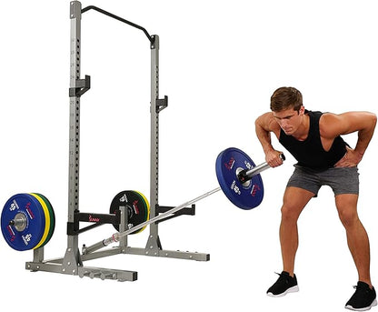 Sunny Health & Fitness Power and Squat Rack 360° Swivel