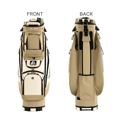 ASK ECHO 2024 T-Lock Golf Cart Bag with 14 Way Organizer Divider Top, Premium Cart Bag with Handles and Rain Cover, for Men