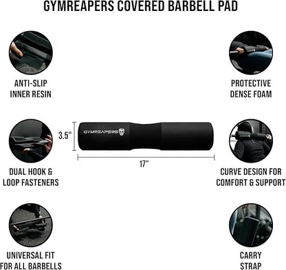 Gymreapers Barbell Squat Pad - Protective Bridge Pad