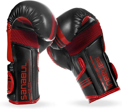Sanabul Core Gel Training Boxing Gloves for Men and Women Advanced Muay Thai and Kickboxing Gloves Heavy Bag & Boxing Sparring