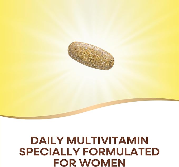 Nature's Way Alive! Women's Daily Ultra Multivitamin, High Potency Formula, Promotes Energy Metabolism and Muscle Function*, with Methylated B12, 60 Tablets (Packaging May Vary)