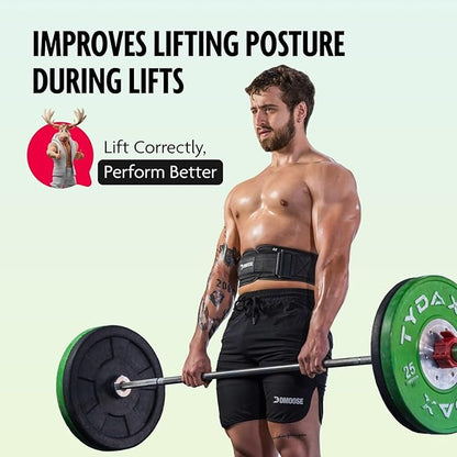 DMoose Fitness Weight Lifting Belt 6 Inch