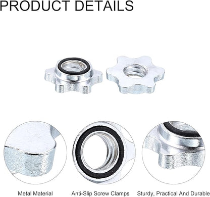 uxcell Barbell Collar Screw Clamps
