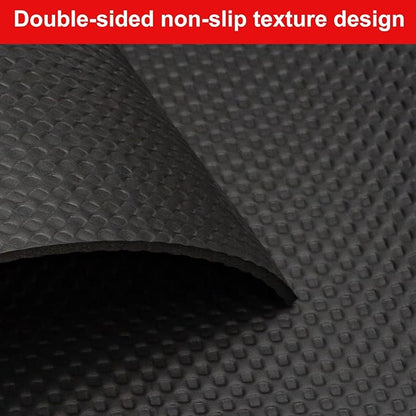 Bike Mat Exercise Bike Mat 12" × 25" (2 (2 mats))