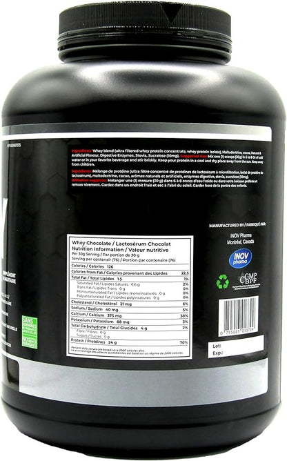 IsoWhey Protein Powder 5lbs (2.27kg), Ultra Filtered whey Protein to Maintain and Increase Lean Muscle Mass in a Strong Lean Body