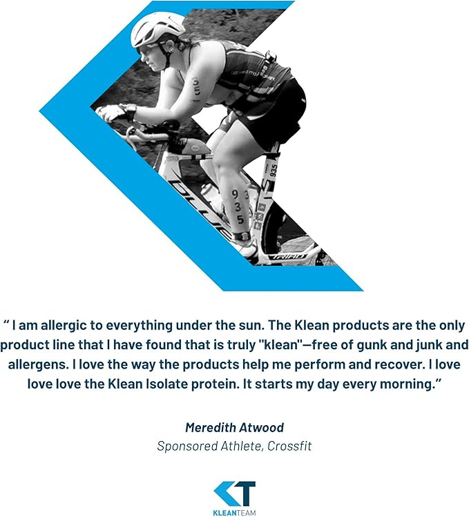 Klean ATHLETE Klean Isolate - Whey Protein Isolate - Daily Protein & Amino Acid - Intake for Muscle Integrity* - NSF Certified for Sport - 20 Servings - Unflavored