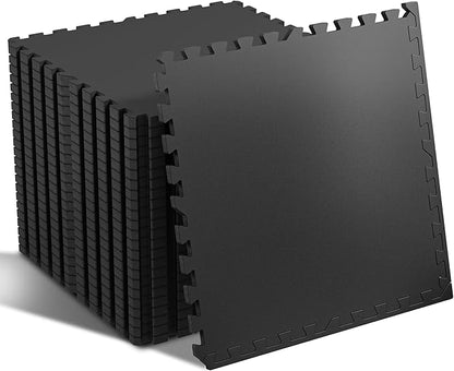 SUPERJARE 0.56'' Thick 24 Pcs 96 Sq Ft