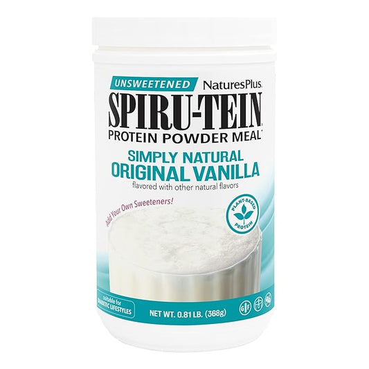 NATURES PLUS Shake Simply Natural Spirutein, 13.12 OZ