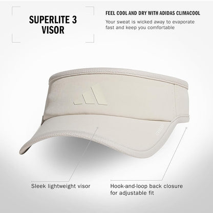 adidas Superlite, Sun Visor Hat for Women, Sport Performance, Outdoor Activities