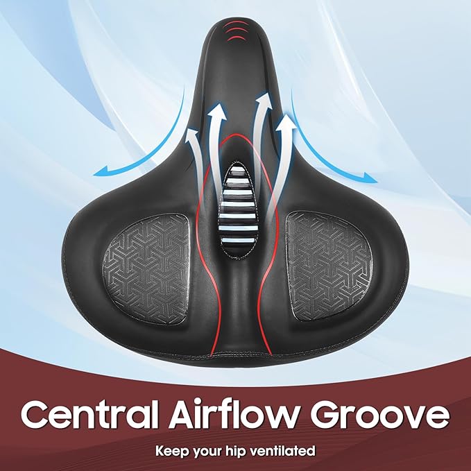 Zacro Bike Seat Comfort for Women Men