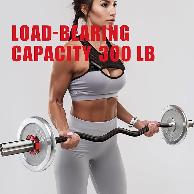 Olympic Barbell Curl Bar EZ Bar Strength Training