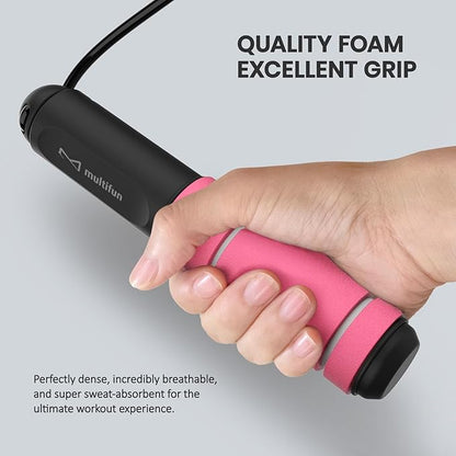 Jump Rope, multifun Speed Jumping Rope with Calorie