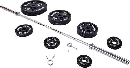 Signature Fitness Olympic Cast Iron Plate for Strength