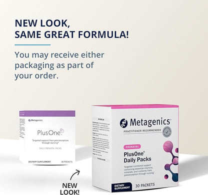 Metagenics PlusOne Daily Prenatal Packs (30 Packets)