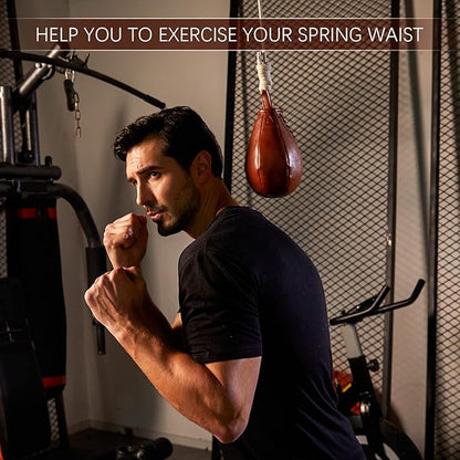 Speed Bag & Slip Ball for Boxing Reflexes & Reaction Practice, Perfect for MMA or Combat Sports