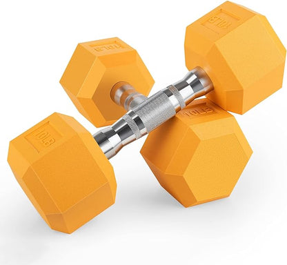 Portzon 8 Colors Options Compatible with Set of 2 Rubber 5-50 LB,