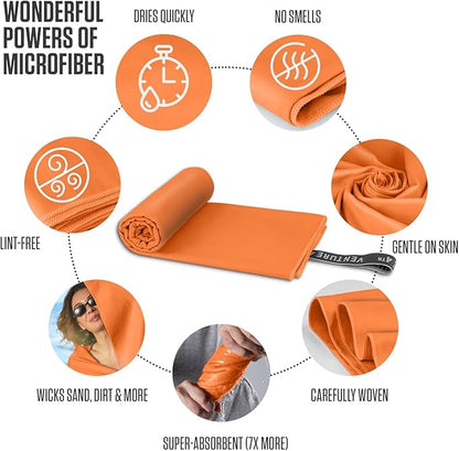 VENTURE 4TH Quick Dry Towel. Microfiber Travel Towel