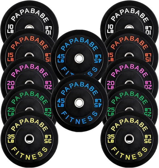Papababe Bumper Plates 2 Inch