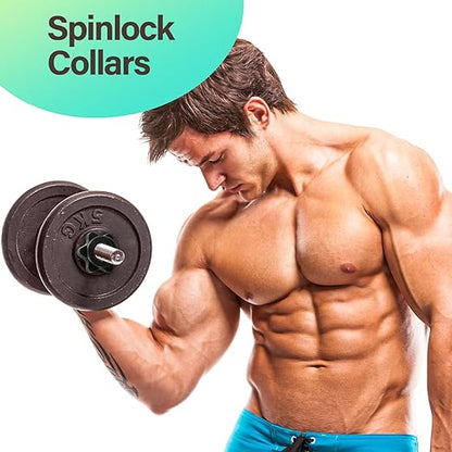 6 Pcs 25mm Spinlock Collars 1 Inch