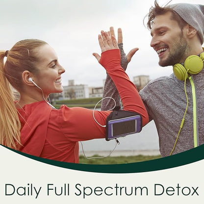 Full Body Detox and Cleanse Supplement with Quercetin 500mg, Vitamin C & L-Cysteine for Lung Health, Liver Support and Gut Cleanse - Alternative to Heavy Metal Detox Pills - 90 Capsules