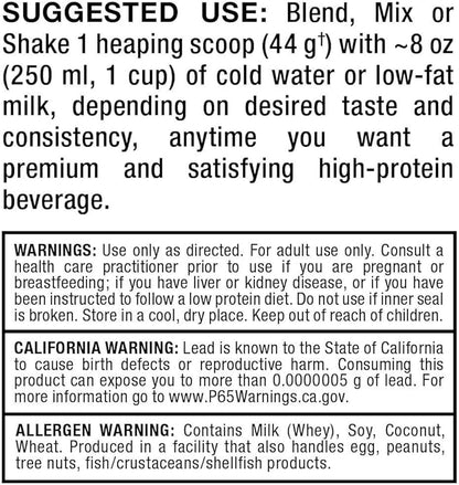 ALLMAX HEXAPRO, Cookies & Cream - 2 lb - 25 Grams of Protein Per Serving - 8-Hour Sustained Release - Zero Sugar - 21 Servings