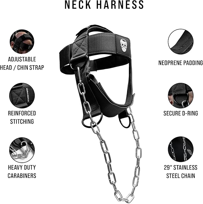Gymreapers Neck Harness 29” Heavy