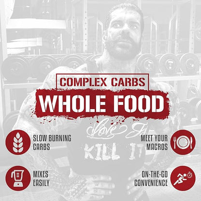 5% Nutrition Rich Piana Real Carbs Rice with Real Food Complex Carbohydrates, Long-Lasting Low Glycemic Energy for Pre-Workout/Post-Workout Recovery Meal, 3.5 lb, 40 Servings (Cocoa Heaven)