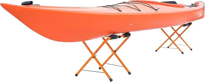 RAD Sportz Portable Kayak Easy Stands Fold for Easy Storage Carry Bag Included Yellow