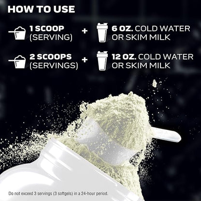 Muscletech Grass-Fed Whey Protein Powder (Deluxe Vanilla, 1.8LB) - Whey Protein Smoothie & Milk Shake Mix Supports Muscle Gain & Recovery - 20g of Whey Protein for Women & Men - Non-GMO & Gluten-Free