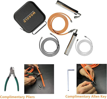 Weighted Jump Rope for Men Women -Interchangeable 1/5lb 1/4lb 1/2lb Heavy jump ropes - 360 Degree Spin - Length Adjustable,Ergonomics Leather Grip Skipping Rope for Fitness Weight Loss & More
