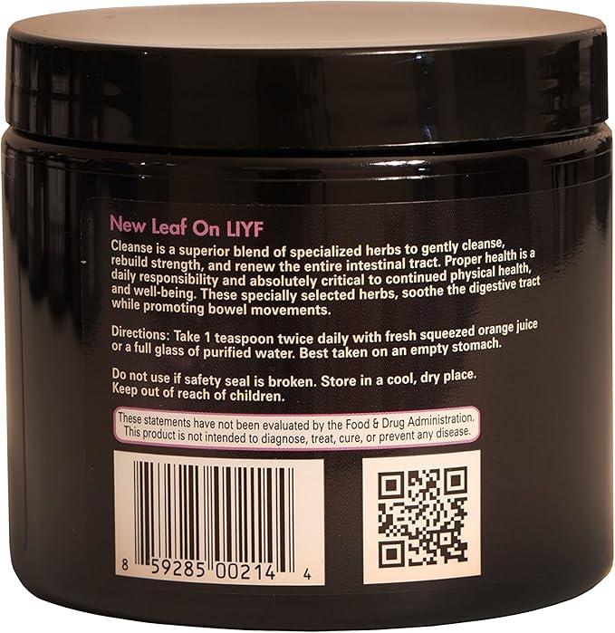 Herbal Colon Cleanse and Detox Dietary Supplement - 10 ounce powder. By Lou Corona