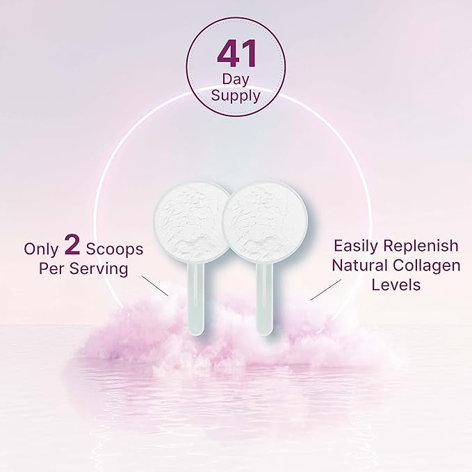 Multi Collagen Protein Powder,1Lb - Type I, II, III, V, X Collagen Peptides with Biotin 10000mcg, Vitamin C & Hyaluronic Acid - Unflavored - Keto & Paleo Friendly, Great for Hair, Skin, Nails & Joints