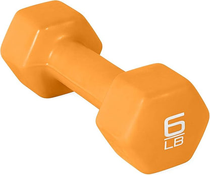 CAP Barbell Vinyl Coated Dumbbell | 1-15 LB Single or Pair