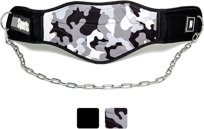 RIMSports Dip Belt For Weight Lifting - Weighted