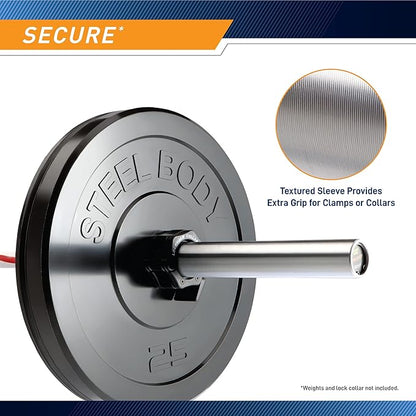 Steelbody IWF Standard 20kg and 15kg Olympic Weight