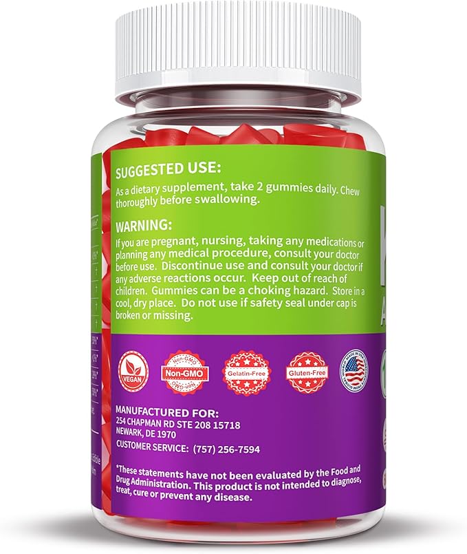 Keto ACV GummiesVegan 1500mg Keto Gummies