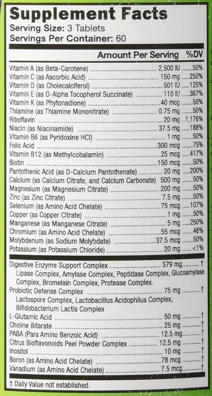 CeliAct - Optimizing Health for People on a Gluten-Free Diet - 180 Tablets