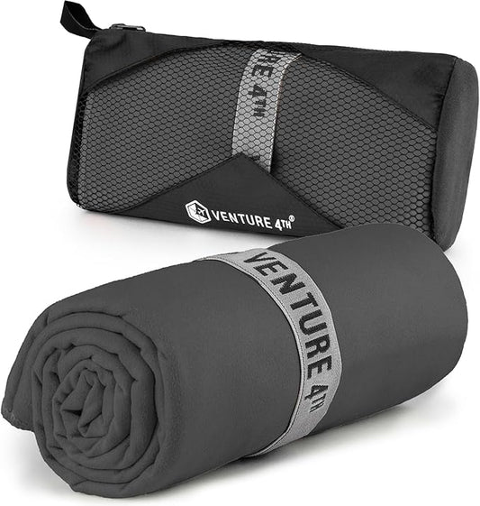 VENTURE 4TH Quick Dry Towel. Microfiber Travel Towel