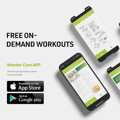 WONDER CORE SMART, Ab Machine, Ab Workout Equipment, Sit Up Machine & Exercise Equipment, Ab Crunch Machine for Stomach Workout, Ab Core Trainer Abdominal Machine for Home Gym