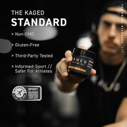 Kaged Creatine HCl Powder | Fruit Punch | Supports Muscle Growth and Recovery | Patented Creatine Hydrochloride Formula | Easy Digestion and Enhanced Muscle Absorption | 75 Servings