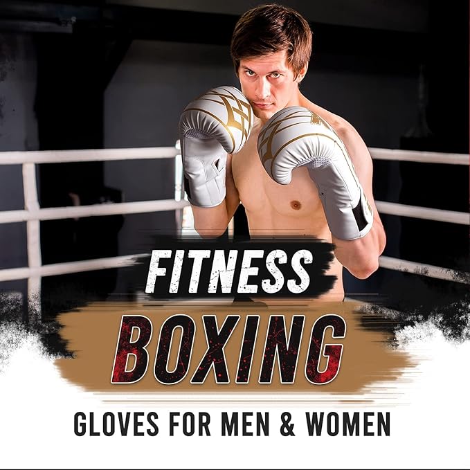 DEFY Boxing Gloves for Men & Women - Premium Quality Synthetic Leather Boxing Gloves for Training - Perfect for Punching Heavy Bags, Sparring, & Fighting Gloves