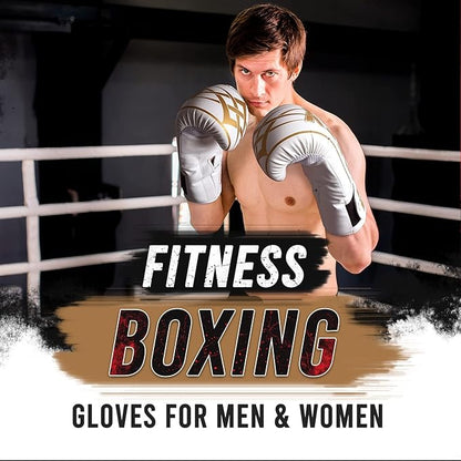 DEFY Boxing Gloves for Men & Women - Premium Quality Synthetic Leather Boxing Gloves for Training - Perfect for Punching Heavy Bags, Sparring, & Fighting Gloves