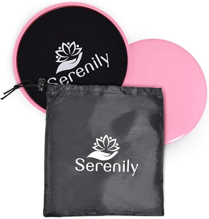 Serenily Sliders for Working Out - Core Exercise Sliders 2 Dual